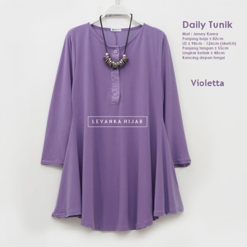 DT-015 Atasan Tunik Jersey Korea